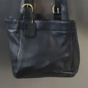 Vintage Coach Black Bag